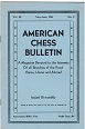AMERICAN CHESS BULLETIN / 1961 vol 58, no 2